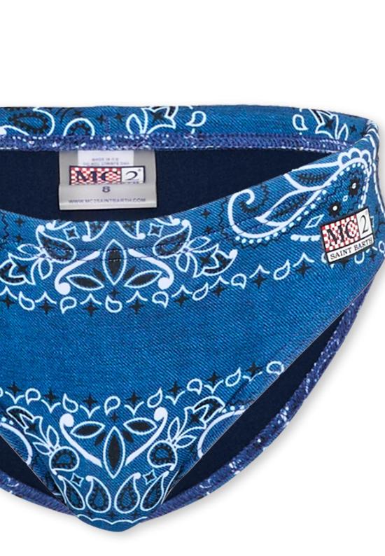 26SS [키즈] 세인트바쓰 스윔팬츠 BIL0001 00715L BLUE - MC2 SAINT BARTH