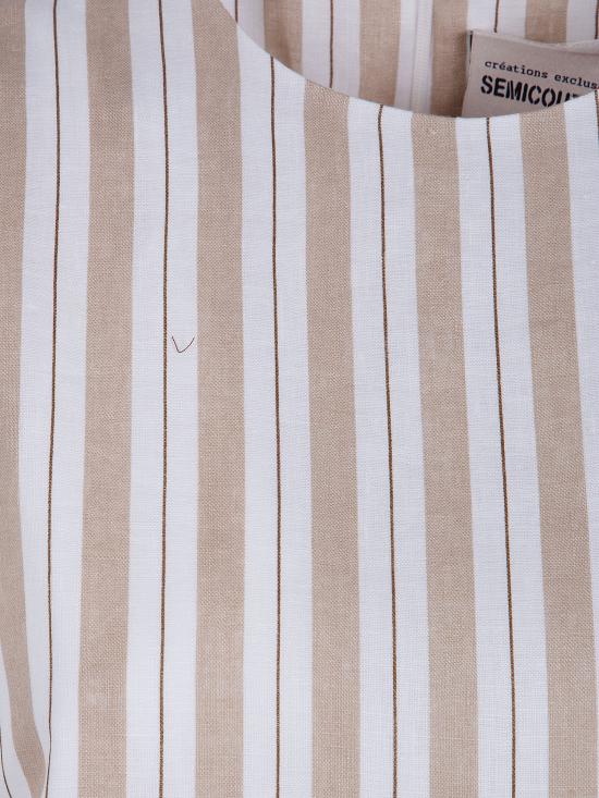 26SS 세미쿠튀르 숏 원피스 S6SS58 RG113 BEIGE - SEMI-COUTURE