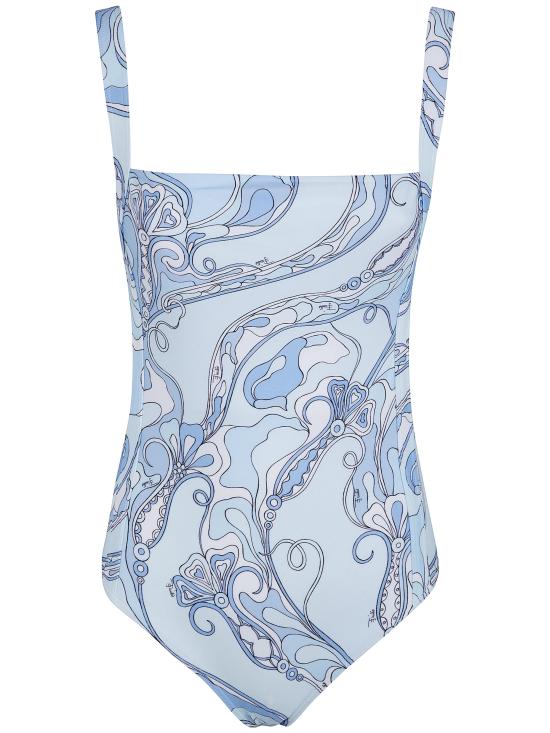 26SS 에밀리오푸치 원피스 수영복 6HMC75 6H835 P21 PALE BLUE - EMILIO PUCCI