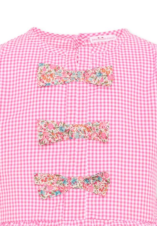 26SS [키즈] 페시오리노 로쏘 블라우스 BL 12 PATCH S 185 FUCHSIA - PESCIOLINO ROSSO