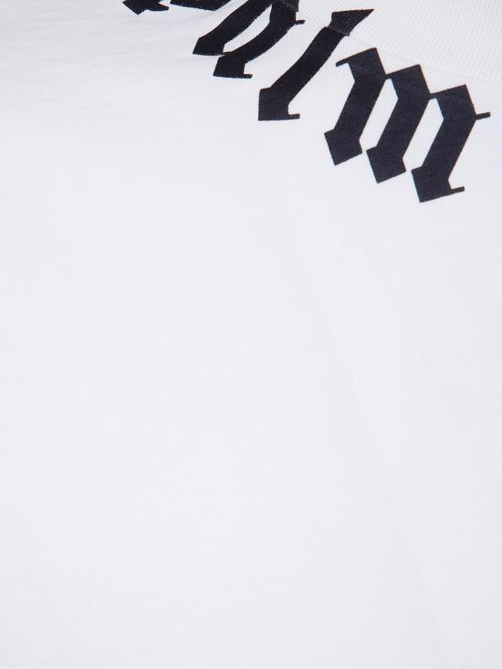 26SS 팜앤젤스 반팔 티셔츠 PMAA109S26JER008 OFF WHITE BLACK - PALM ANGELS