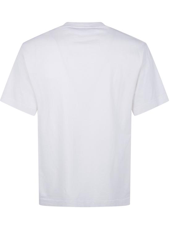 26SS 팜앤젤스 반팔 티셔츠 PMAA109S26JER008 OFF WHITE BLACK - PALM ANGELS