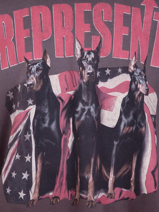 26SS 리프레젠트 후드 티셔츠 MLM100618 BLACK - REPRESENT