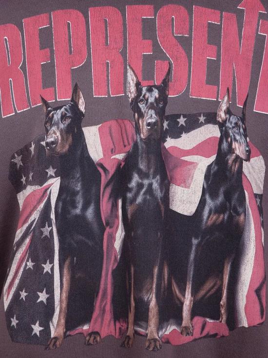 26SS 리프레젠트 후드 티셔츠 MLM100618 BLACK - REPRESENT