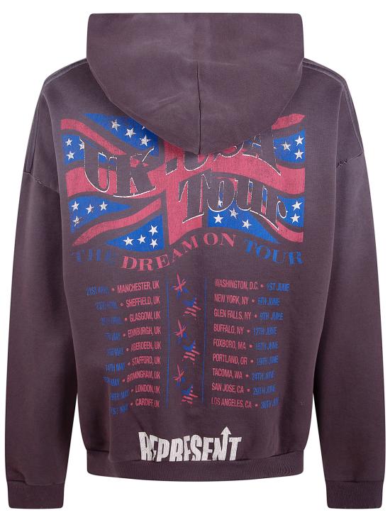 26SS 리프레젠트 후드 티셔츠 MLM100618 BLACK - REPRESENT