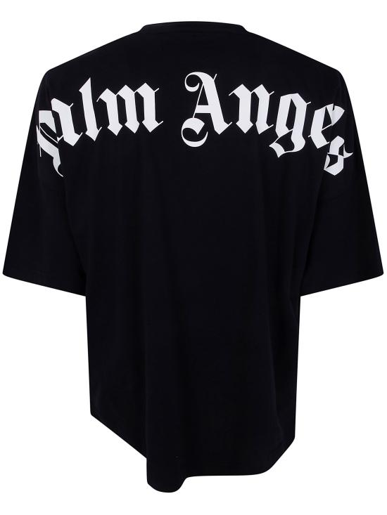 26SS 팜앤젤스 반팔 티셔츠 PMAA10BS26JER001 BLACK OFF WHITE - PALM ANGELS