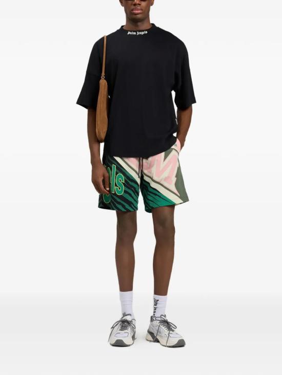 26SS 팜앤젤스 반팔 티셔츠 PMAA10BS26JER001 BLACK OFF WHITE - PALM ANGELS