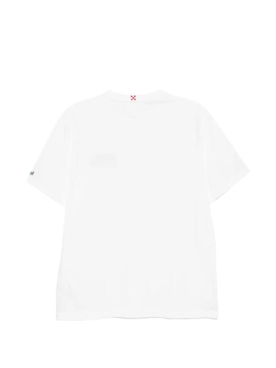 26SS 세인트바쓰 탑 POT0001 00322L 01N WHITE EMBROIDERED - MC2 SAINT BARTH