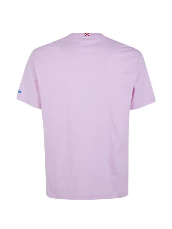 26SS 세인트바쓰 탑 POT0001 01045L 21 PINK EMBROIDERED - MC2 SAINT BARTH