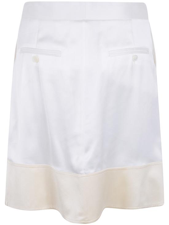 26SS 토템 미디 스커트 262 WRB0454 FB0546 047 WHITE - TOTEME