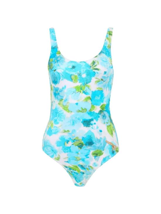 26SS 끌로에 원피스 수영복 CH26UMB23342 91J WHITE BLUE - CHLOE