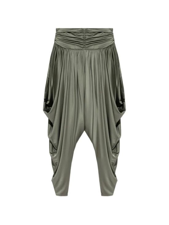 26SS 발망 스트레이트 팬츠 GF0PN231JM14 7GE GREEN LAUREL - BALMAIN