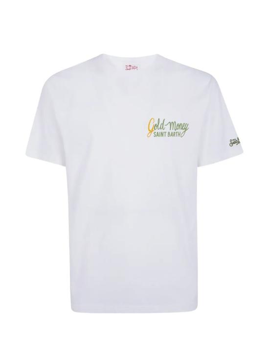 26SS 세인트바쓰 반팔 티셔츠 PRL0002 00934L 01N WHITE - MC2 SAINT BARTH
