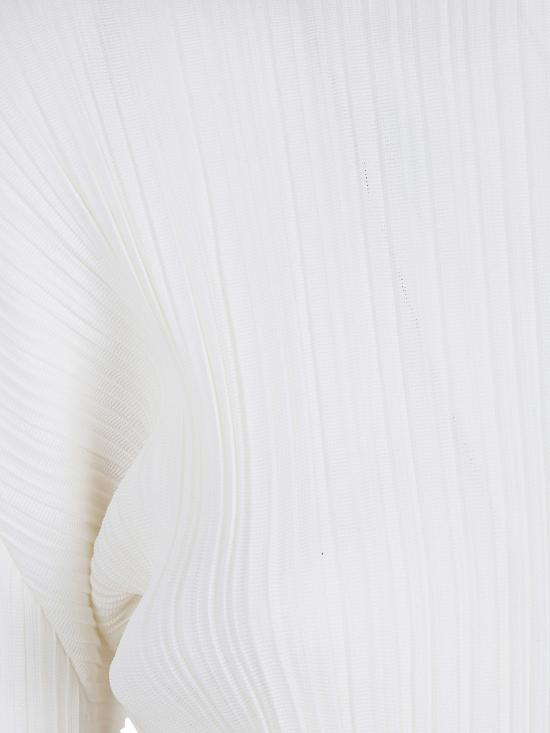 26SS 플리츠플리즈 긴팔 티셔츠 PP66JK932 02 OFF WHITE - PLEATS PLEASE