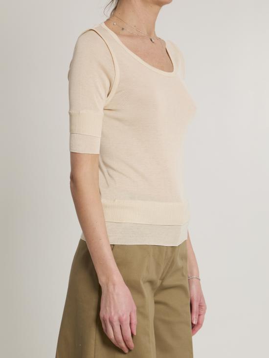 26SS 르메르 반팔 티셔츠 TS0025LK1017WH024 JASMINE - LEMAIRE