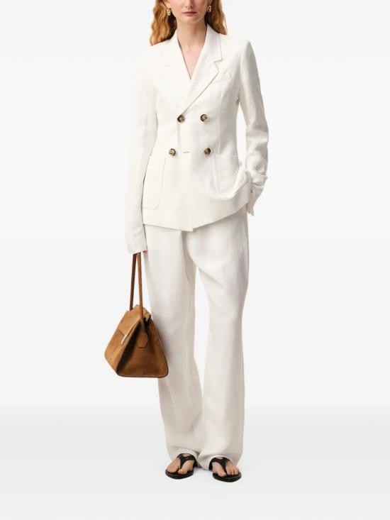 26SS 아미 스트레이트 팬츠 FTR868 VI0052 136 WHITEW CREAM - AMI