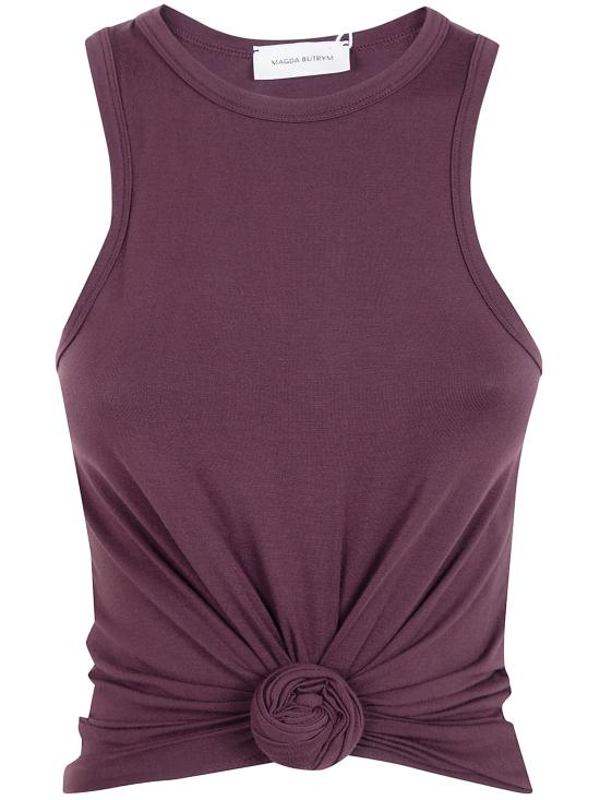 26SS 마그다뷰트림 탑 166526 BROWN - MAGDA BUTRYM