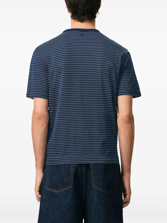 26SS 아미 탑 HTS367 JE0212 A044 INK WHITE - AMI