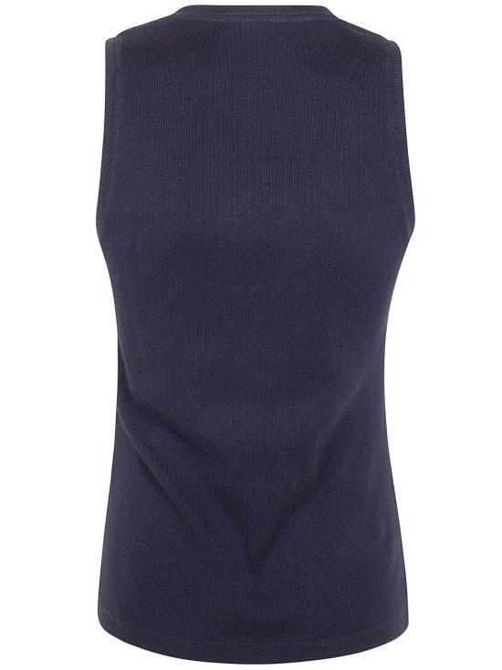 26SS 발망 탑 GF0EB075BD10 EAP BLACK BLACK - BALMAIN