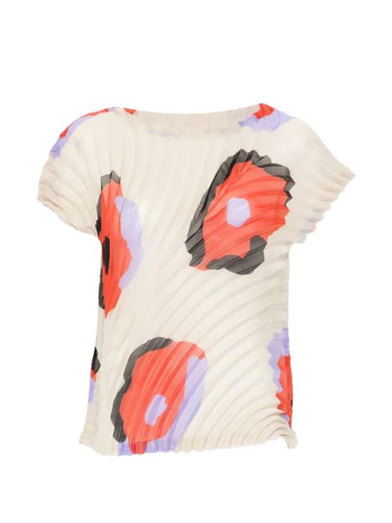 26SS 이세이 미야케 탑 IM66FJ683 46 BEIGE HUED - ISSEY MIYAKE