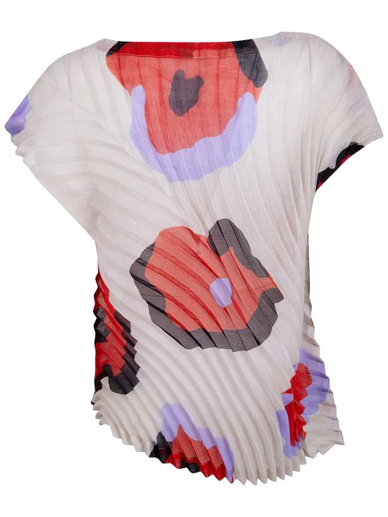 26SS 이세이 미야케 탑 IM66FJ683 46 BEIGE HUED - ISSEY MIYAKE