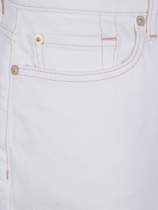 26SS 세븐포올맨카인드 데님 숏팬츠 7U900D52 MKY WHITE - 7 FOR ALL MANKIND