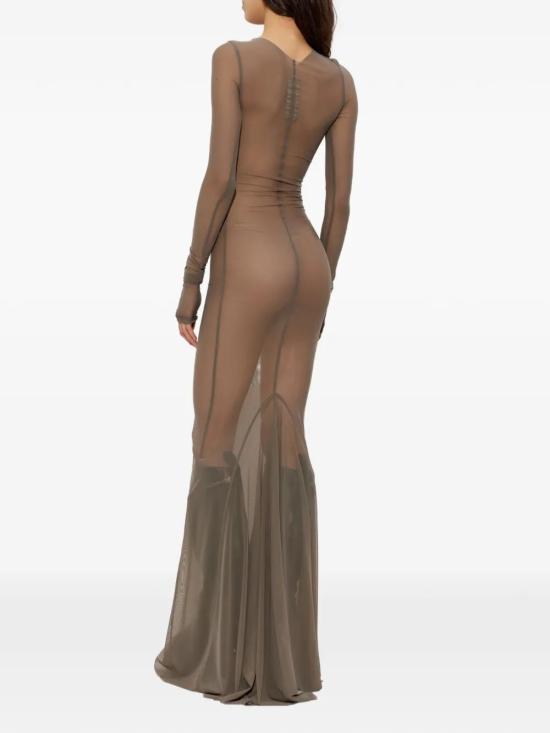 26SS 릭 오웬스 롱 원피스 RO01F6589 TUS 34 DUST - RICK OWENS