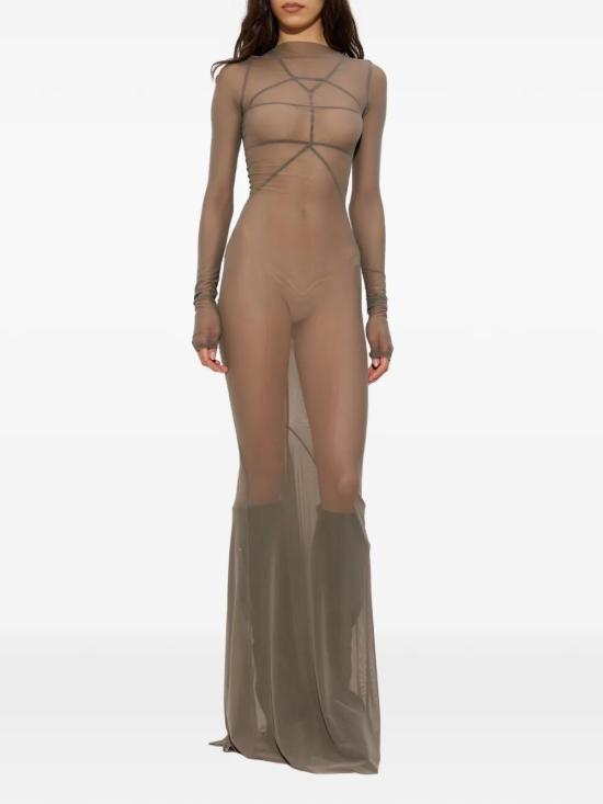 26SS 릭 오웬스 롱 원피스 RO01F6589 TUS 34 DUST - RICK OWENS