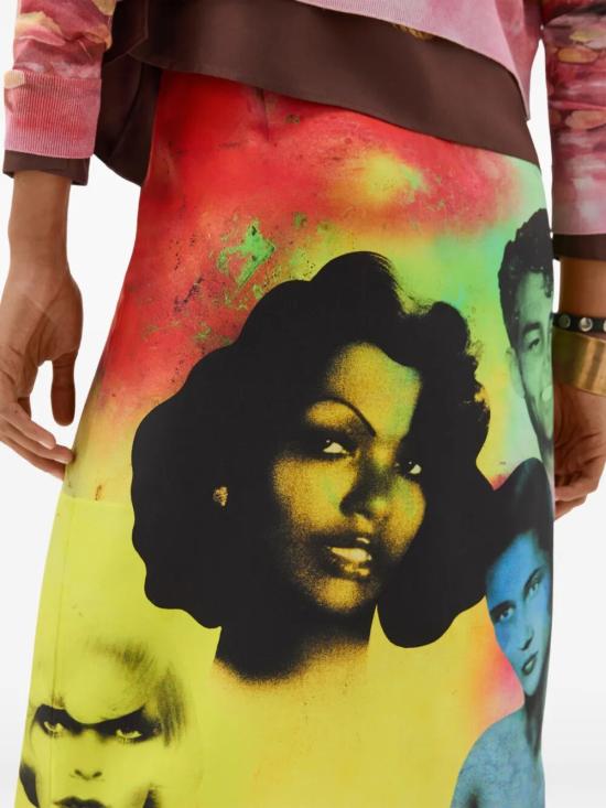 26SS 베르사체 미디 스커트 1024690 1A17913 5X000 MULTI - VERSACE