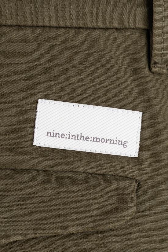 26SS 나인인더모닝 스트레이트 팬츠 GIG28R14 OLIVA VERDE OLIVA - NINE IN THE MORNING