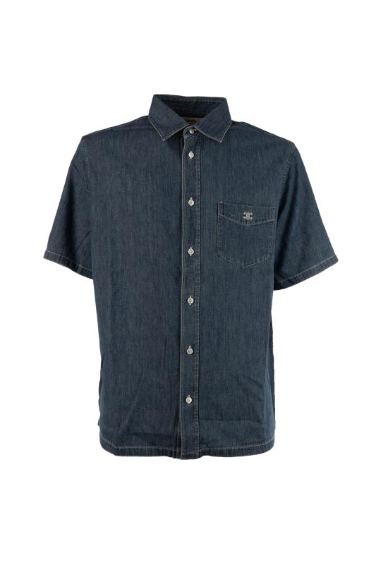 26SS 셀린느 긴팔 셔츠 RC0D7208I 07UO UNION OCEAN WASH