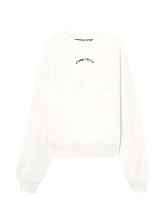 26SS 팜앤젤스 긴팔 티셔츠 PMBA08JS26FLE004 OFF WHITE BLACK