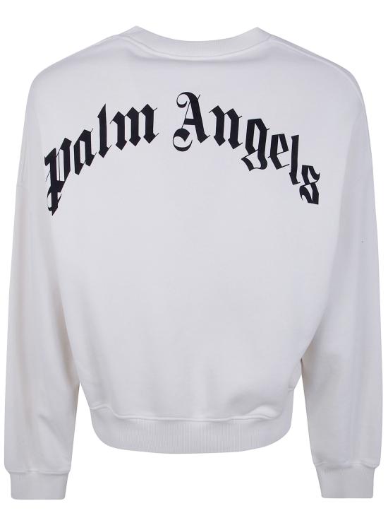 26SS 팜앤젤스 긴팔 티셔츠 PMBA08JS26FLE004 OFF WHITE BLACK - PALM ANGELS