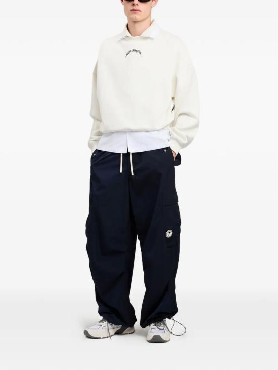 26SS 팜앤젤스 긴팔 티셔츠 PMBA08JS26FLE004 OFF WHITE BLACK - PALM ANGELS