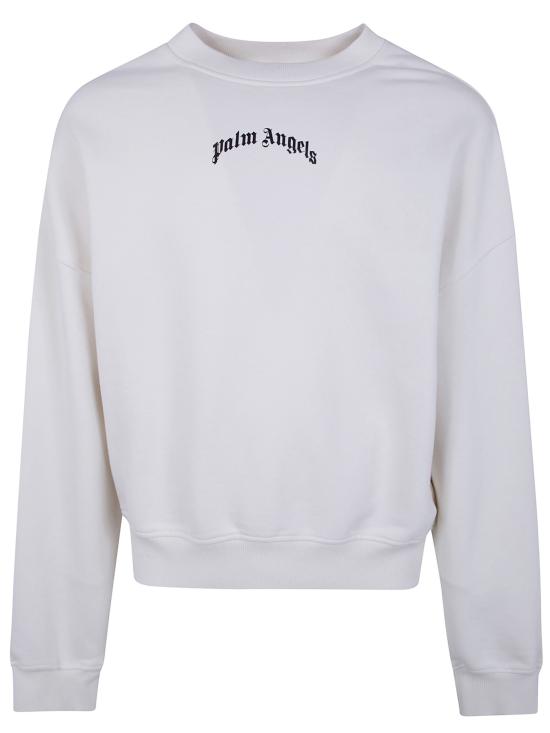 26SS 팜앤젤스 긴팔 티셔츠 PMBA08JS26FLE004 OFF WHITE BLACK
