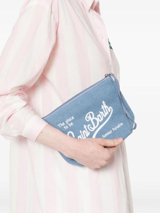 26SS 세인트바쓰 클러치/파우치 ALI0004W 00262L LINEN DENIM - MC2 SAINT BARTH