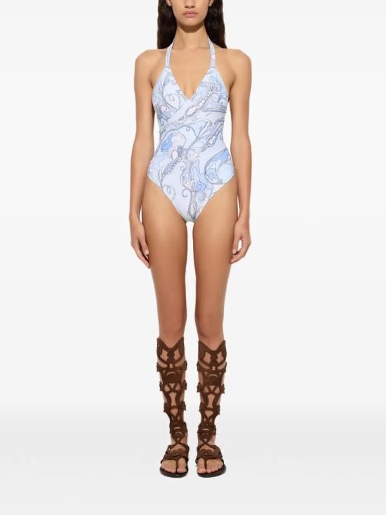 26SS 에밀리오푸치 원피스 수영복 6HMC85 6H835 P21 PALE BLUE - EMILIO PUCCI