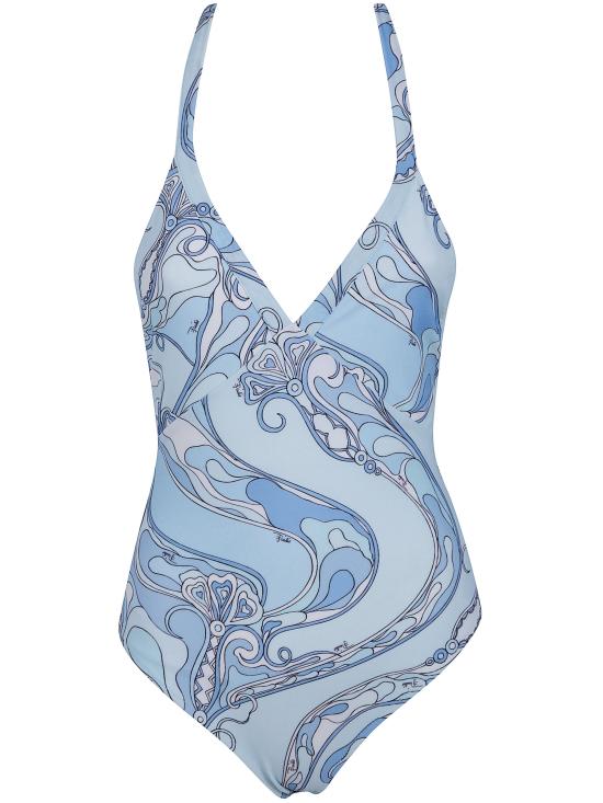 26SS 에밀리오푸치 원피스 수영복 6HMC85 6H835 P21 PALE BLUE - EMILIO PUCCI