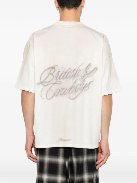 26SS 리프레젠트 반팔 티셔츠 MLM100592 WASHED ECRU - REPRESENT