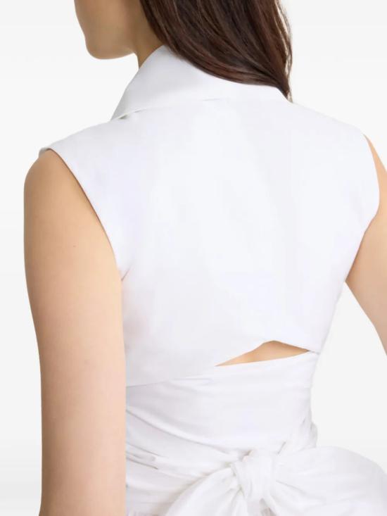 26SS 파투 미디 원피스 DR2230017 001W WHITE - PATOU