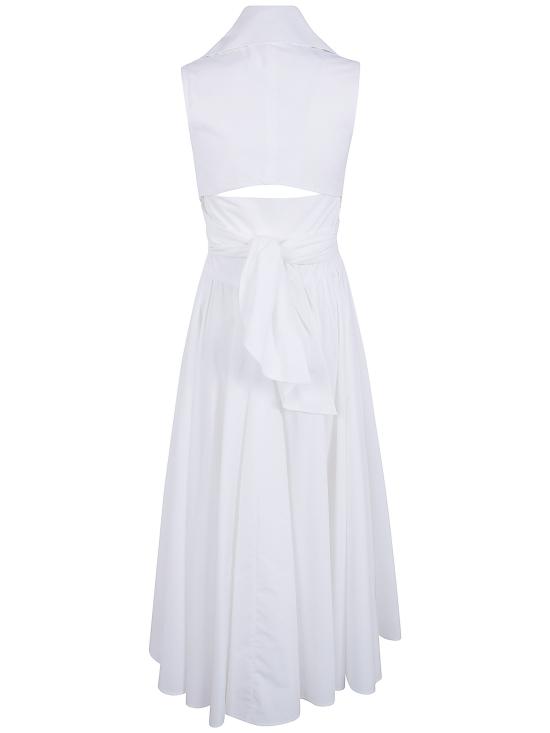 26SS 파투 미디 원피스 DR2230017 001W WHITE - PATOU