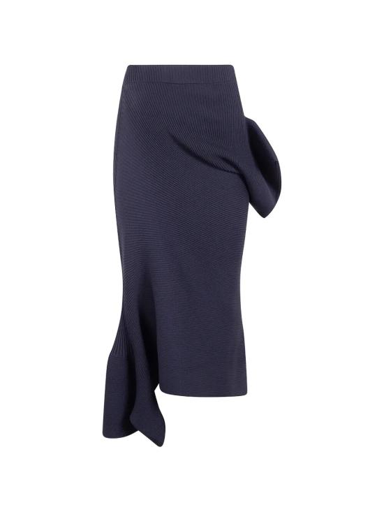 26SS 이세이 미야케 미디 스커트 IM66KG758 15 BLACK - ISSEY MIYAKE