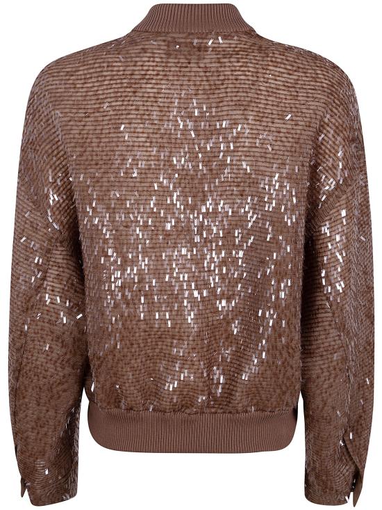 26SS 브루넬로 쿠치넬리 봄버 자켓 MF940HW306 C9267 TOBACCO - BRUNELLO CUCINELLI