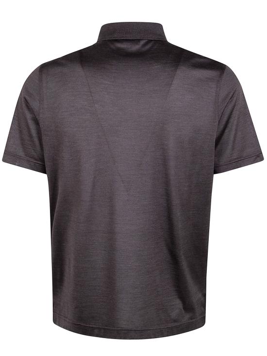 26SS 발바 폴로 티셔츠 7831160551 098 342 DARK BROWN - BARBA