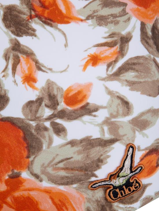 26SS 끌로에 원피스 수영복 CH26UMB23333 92I WHITE ORANGE - CHLOE