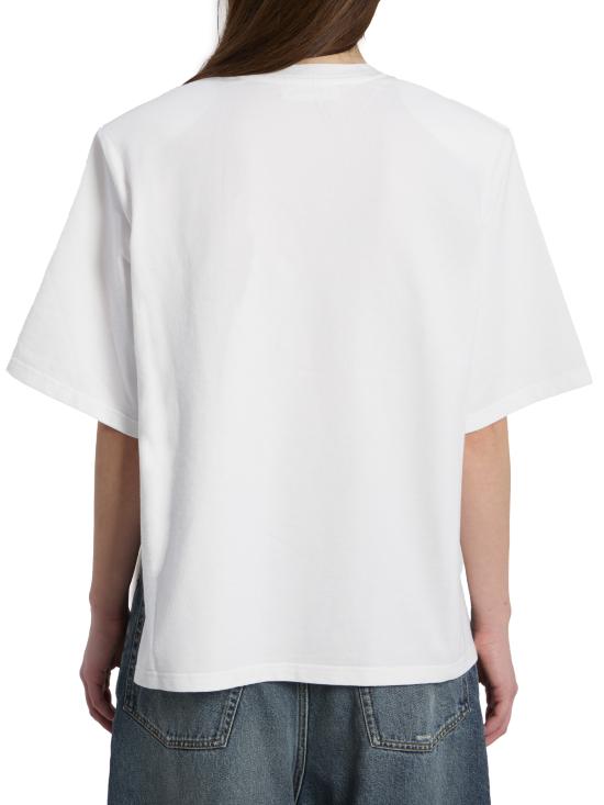 26SS 더프랭키샵 반팔 티셔츠 TSFS22125000 WHITE - THE FRANKIE SHOP