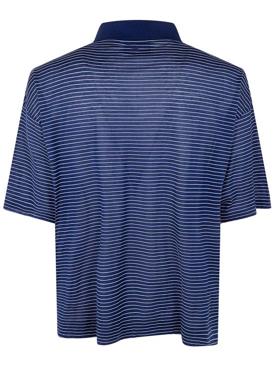 26SS 아미 폴로 티셔츠 UPL422 JE0212 A044 INK WHITE - AMI