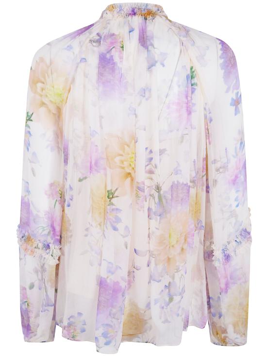 26SS 짐머만 셔츠 7921TS261 CRDA CREAM DAHLIA - ZIMMERMANN