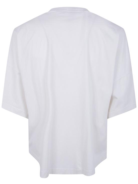 26SS 팜앤젤스 반팔 티셔츠 PMAA10BS26JER004 OFF WHITE BROWN - PALM ANGELS