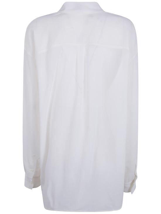 26SS 토템 셔츠 262 WRT0675 FB0480 106 MILK - TOTEME